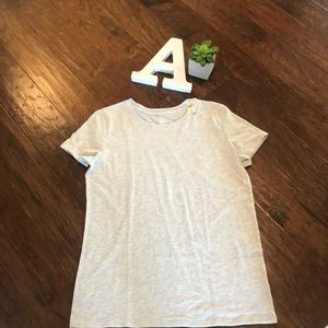 Plain Gray Tee Shirt